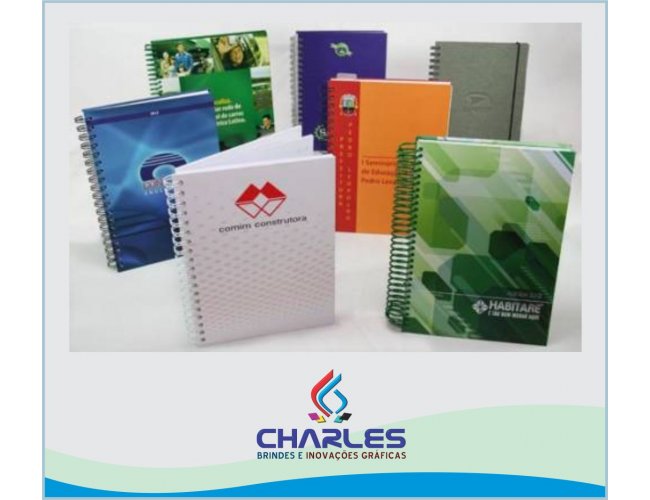 AGENDAS PERSONALIZADAS COM WIRE-O