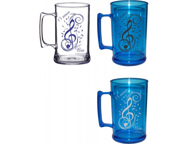 CANECA ACRILICA 450 MLS NOVEMBRO AZUL